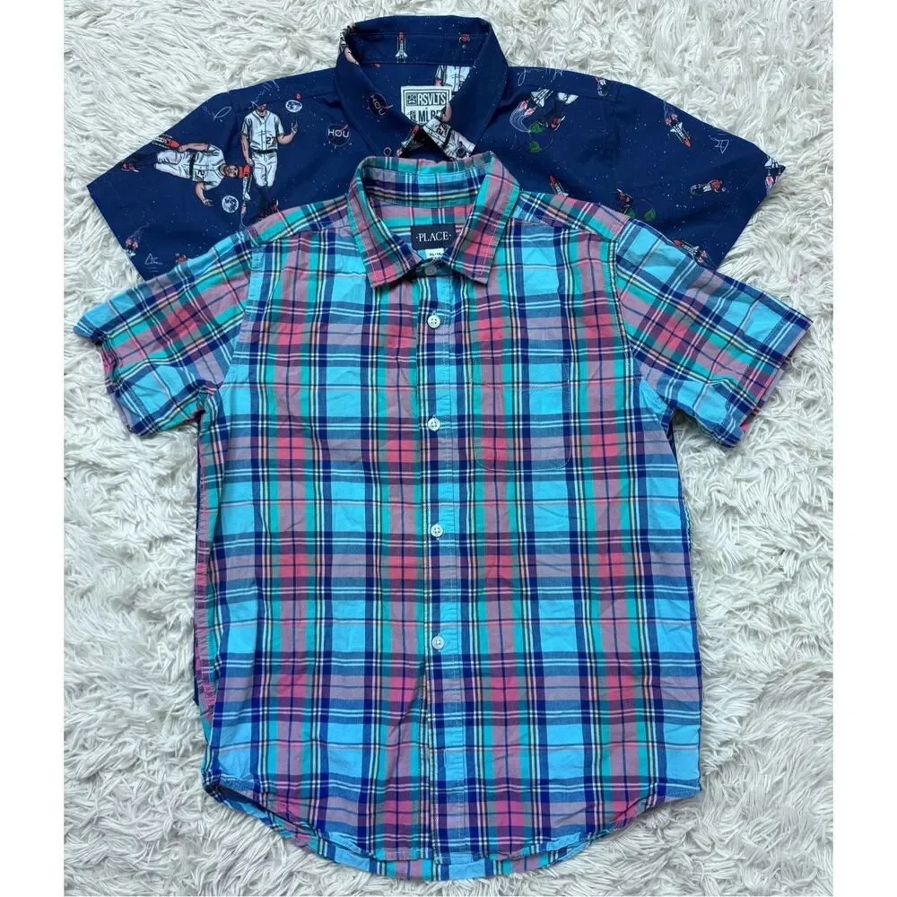 3 piece boys summer top bundle size 12-14 by Cat & Jack, The Children’s Place &